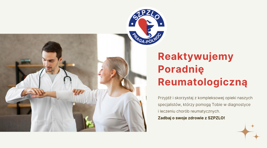 Lekarz przyjmuje pacjentkę w poradni reumatologicznej